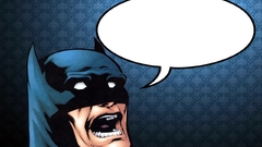 Batman dc comics text