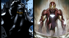 Batman Iron Man superheroes