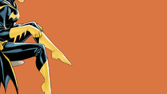 Batman minimalistic Batgirl