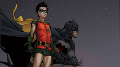 Batman robin Stars dc