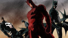 Batman The Punisher daredevil The Question