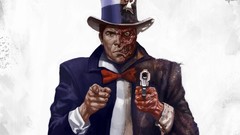 Batman two-face dc comics Uncle Sam