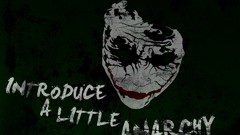 Batman Typography anarchy the joker Quotes paint splatter