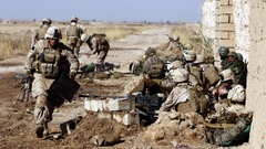 Battalion Marines near marja