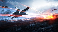 Battlefield f-18 hornet jet