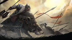 Battles artwork fantasy art The Hobbit: Armies of the Third Age