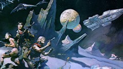 Battlestar galactica Frank Frazetta