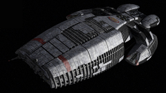Battlestar galactica space vehicle