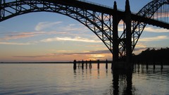 Bay bridge cityscapes