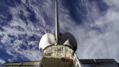 Bay NASA spaceships vehicles outer space Endeavour cargo 