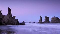 Beach Beauty rocks sky