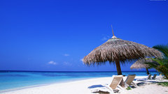 Beach blue ocean love and sandy tropical 2560