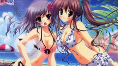Beaches anime girls katagiri yuuhi nagase minato izumi tsubasu 