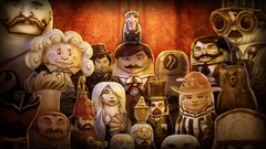 Bears tim shafer Lost Hobo King russian dolls Stacking Double 