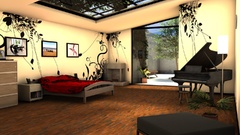 Bedroom interior