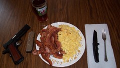 Beers eggs pistols Guns