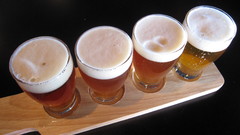 Beers glass alcohol foam