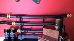Beers Rifles Guns Katana