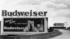 Beers signs budweiser