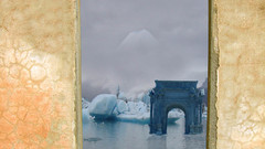 Behind door fantasy Art