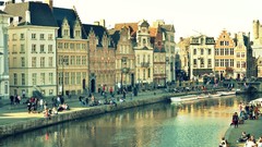 Belgium cities cityscapes ghent