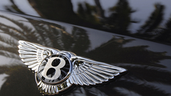 Bentley logos reflections