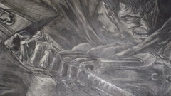 Berserker pencil Art paper