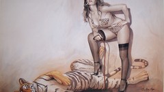 Bettie Page Hajime Sorayama