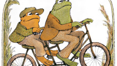 Bicycles illustrations Frogs fairytales
