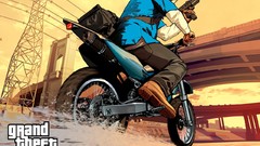 Bike chase grand theft auto rockstar games gta v