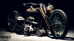 Bike rust air Suspension Yamaha ride vehicles Rats Chopper 