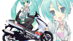 Bike vocaloid hatsune miku