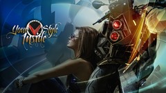 Bike woman blondes models BMW F800 R Predator