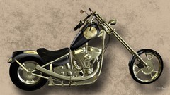 Bikers Motorcycles Engines Chopper choppers motorbikes