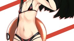 Bikini long hair ar