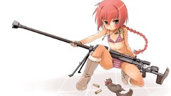 Bikini panties Guns white