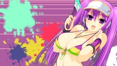 Bikini purple hair Beatmania
