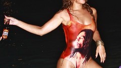 Bikini rihanna Celebrity bob