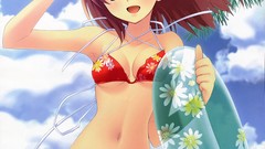 Bikini shore flyable heart