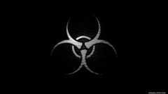 Biohazard biological warfare icon