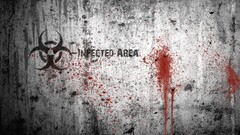 biohazard blood spatter grunge blood Biohazard (Sign)