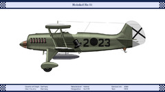 Biplane Heinkel