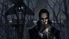 Bird high Resolution melna