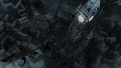 Birds cityscapes concept art rooftops artwork video games thief 