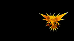 Birds funny Zapdos black