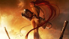 Birds redheads smoke long