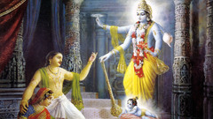 Birth Krishna Hinduism diety