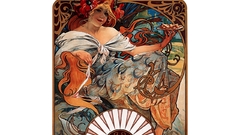 Biscuits Alphonse Mucha artwork