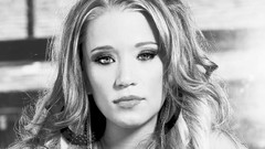 Black and white Actress blondes Kristen Renton