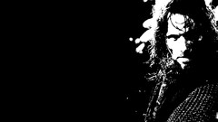 Black and white Aragorn the lord of the rings Aragorn II Elessar